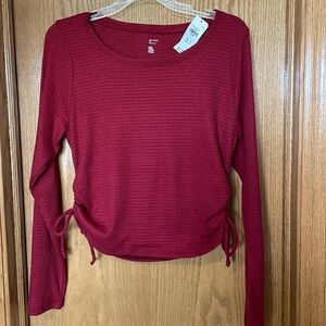 NWT Gilly Hicks Women's Red Crop-top Size XL